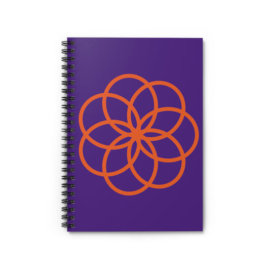 Vibrant Purple - Spiral Notebook - Ruled Line