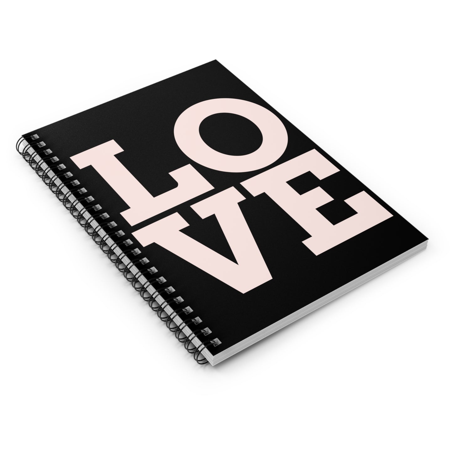 LOVE - Spiral Notebook - Ruled Line